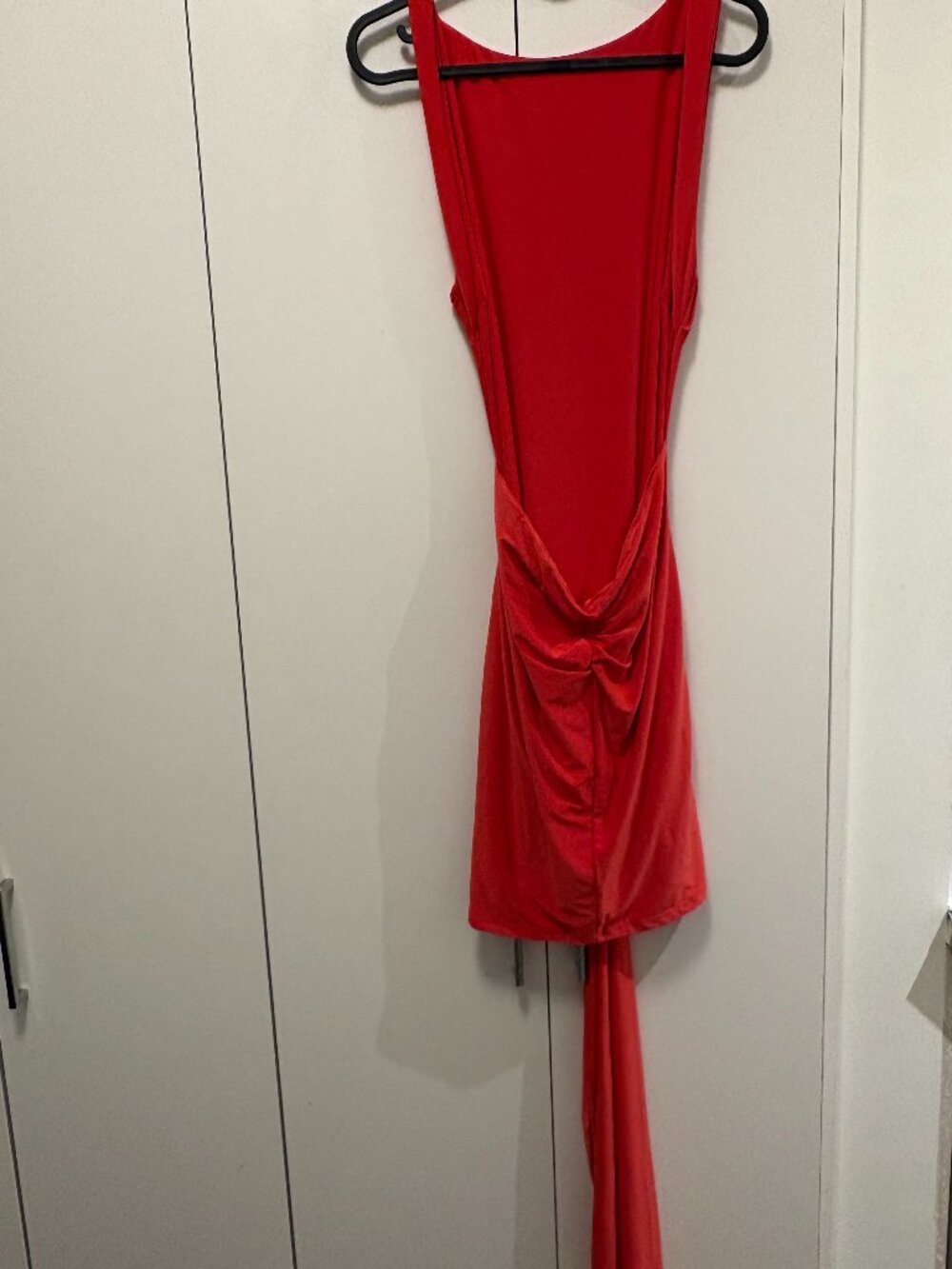 Backless Red Mini Dress - Picture 2 of 2